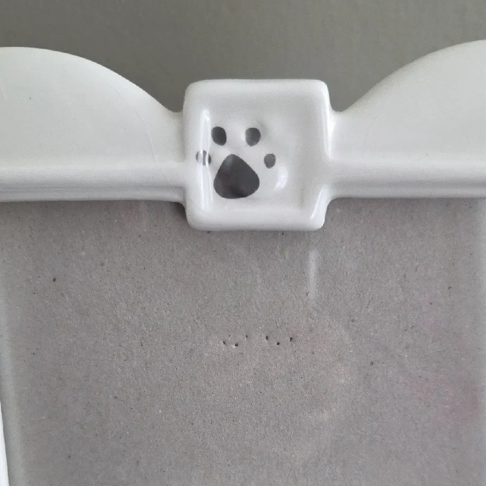 White Dog Bone Picture Frame